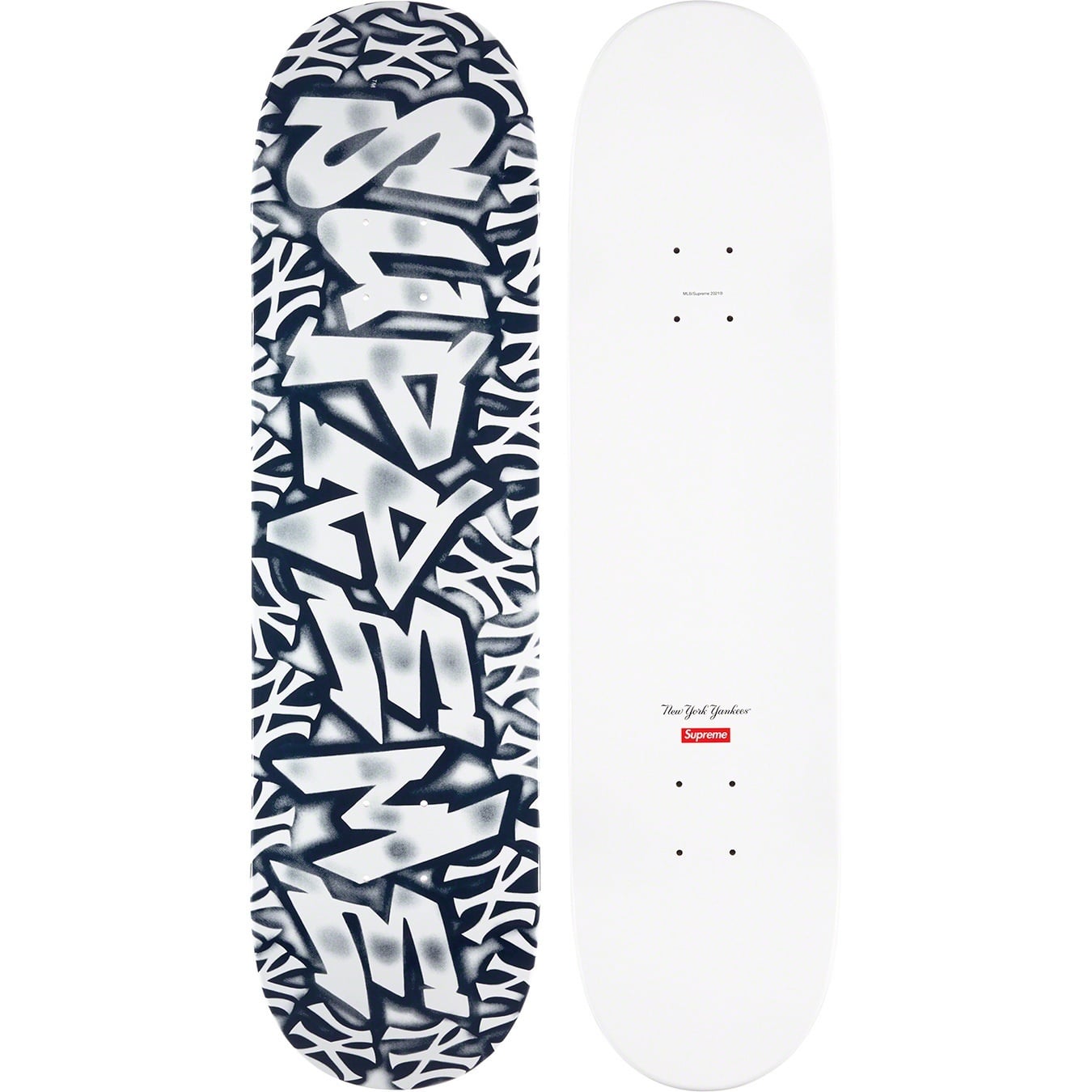 Supreme®/New York Yankees™ Airbrush Skateboard view 2